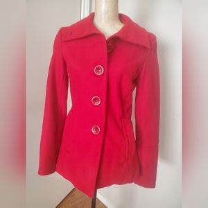 Brandon Thomas Red Wool Blazer  3 Button - Beautiful